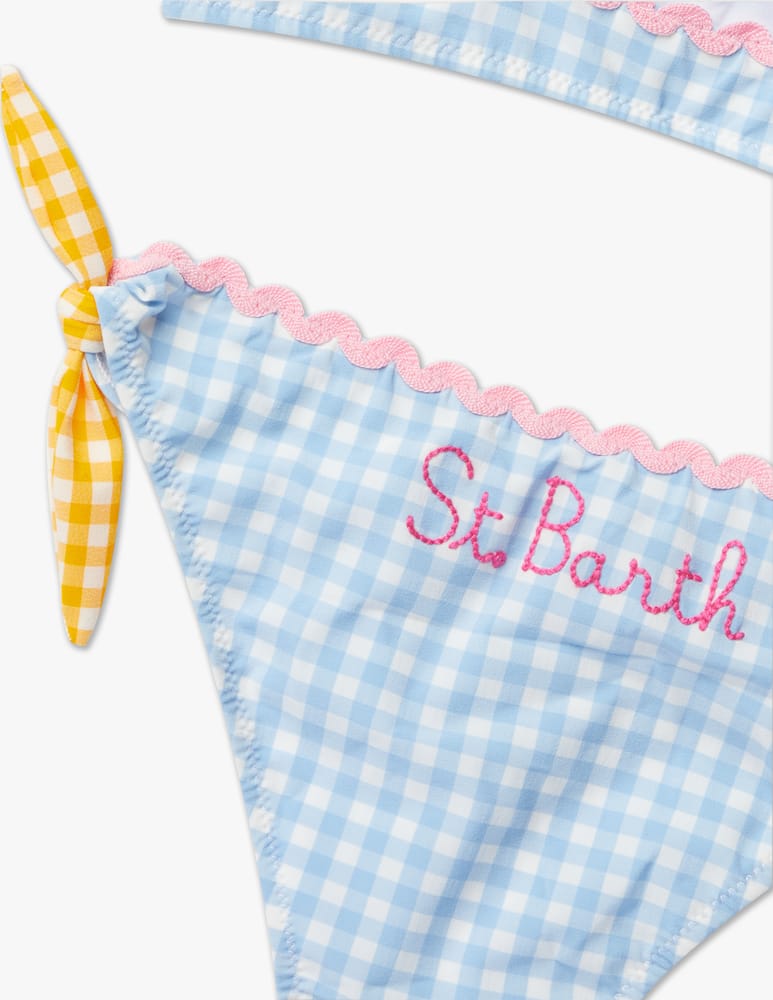 rinascente MC2 Saint Barth Jey top bikini - Light blue