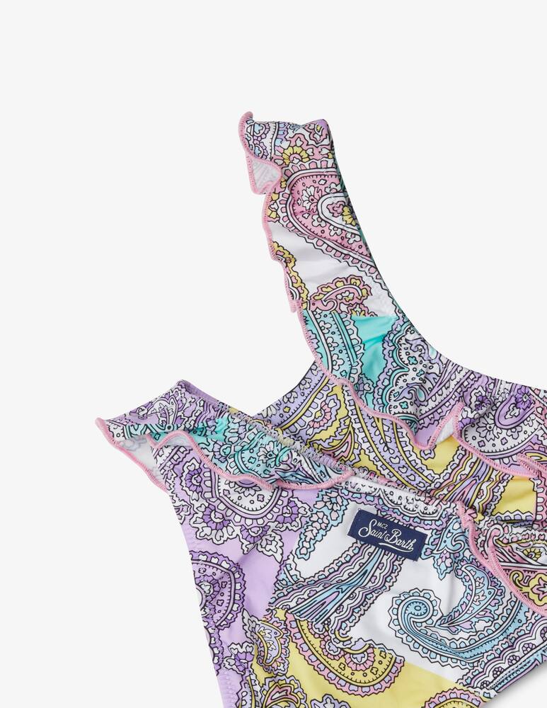 rinascente MC2 Saint Barth Rey one ruffle bikini - Multicolor