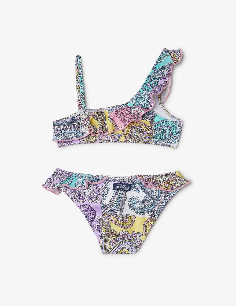 rinascente MC2 Saint Barth Rey one ruffle bikini - Multicolor