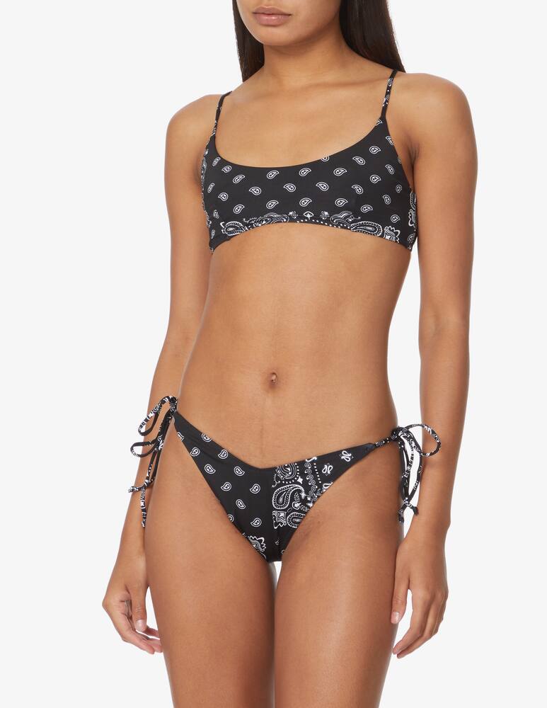rinascente MC2 Saint Barth Bralette bikini top - Black