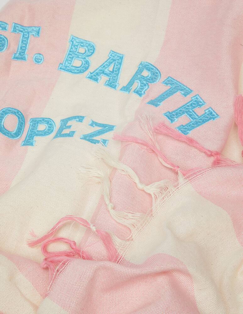 rinascente MC2 Saint Barth Ultra light cotton beach towel - pink