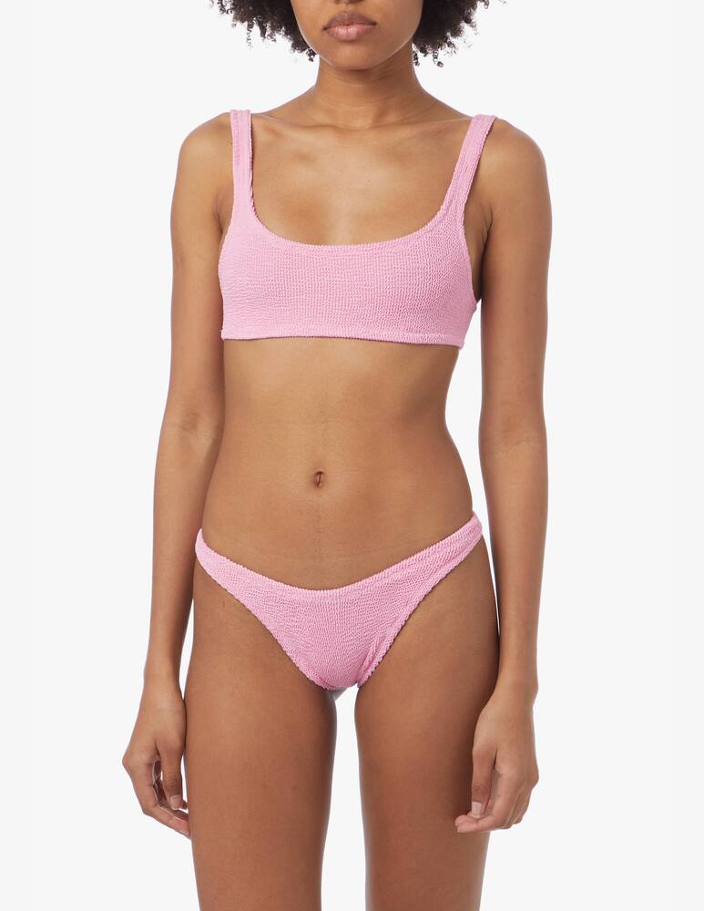 rinascente MC2 Saint Barth Slip bikini brasiliano con arricciature - rosa