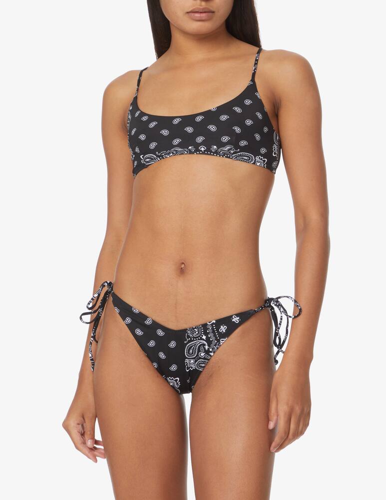 rinascente MC2 Saint Barth High-cut bottom slip with laces - Black