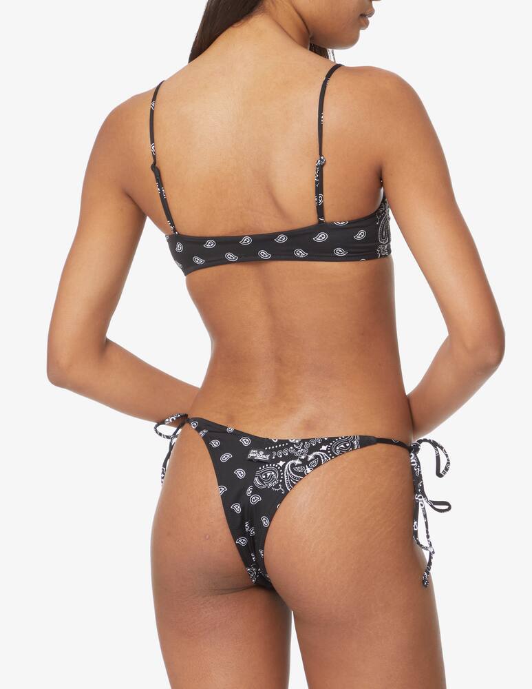 rinascente MC2 Saint Barth High-cut bottom slip with laces - Black