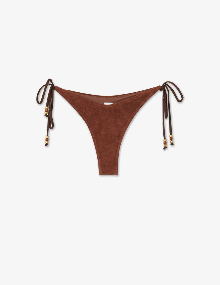 rinascente MC2 Saint Barth High-cut bottom slip with laces - Brown