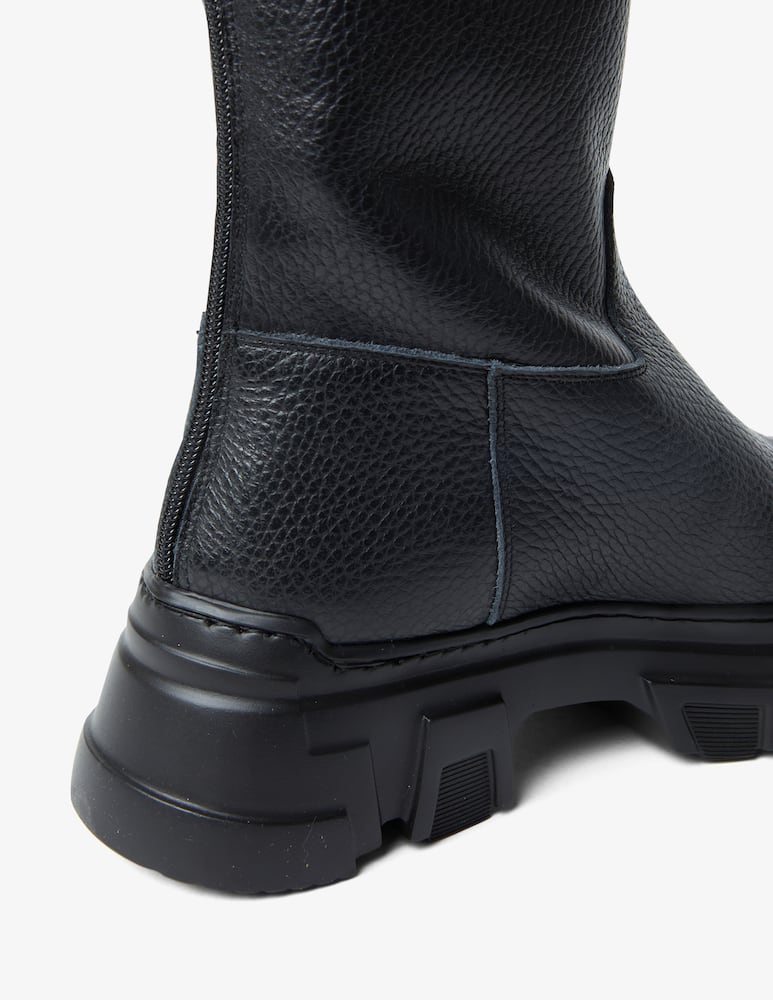 rinascente Pollini Leather booties