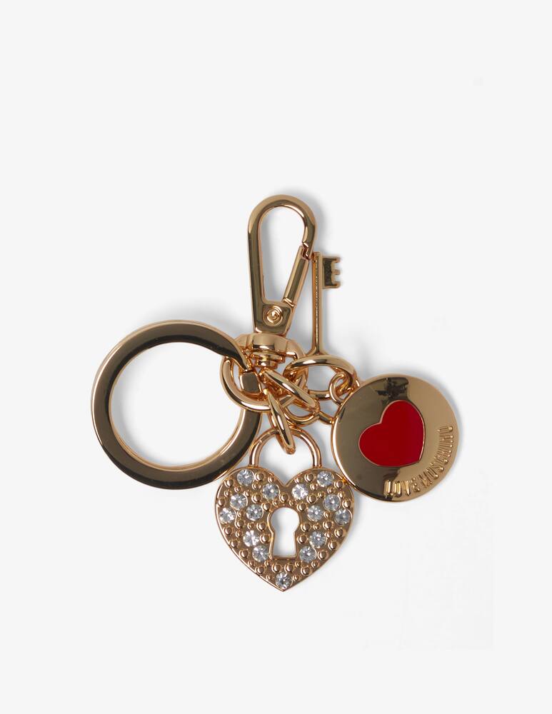 rinascente Love Moschino Heart key ring