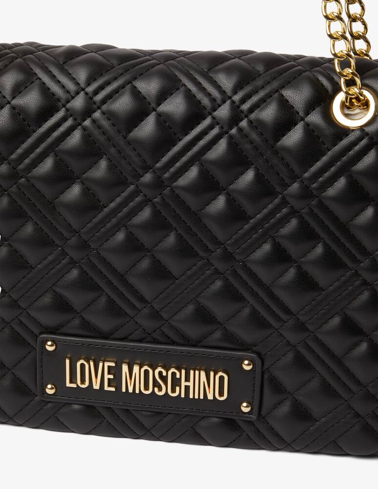 rinascente Love Moschino Borsa trapuntata con patta