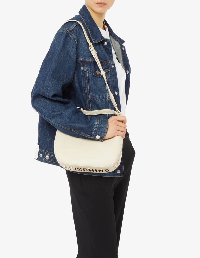 rinascente Love Moschino Giant lettering M hobo bag