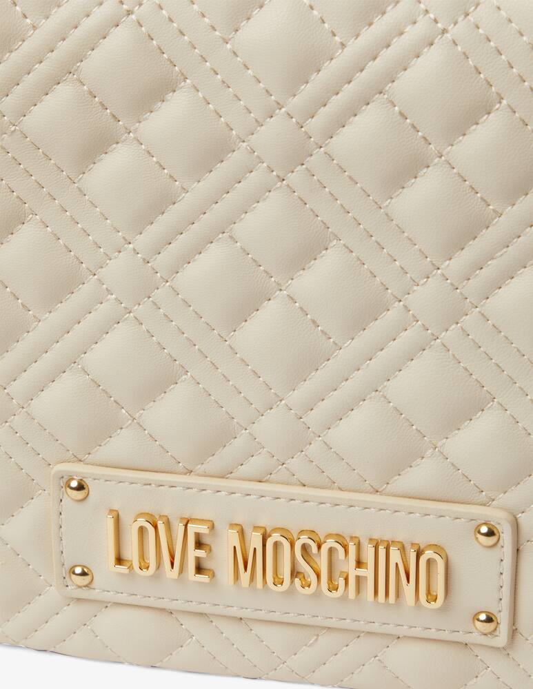 rinascente Love Moschino Quilted bag with flap