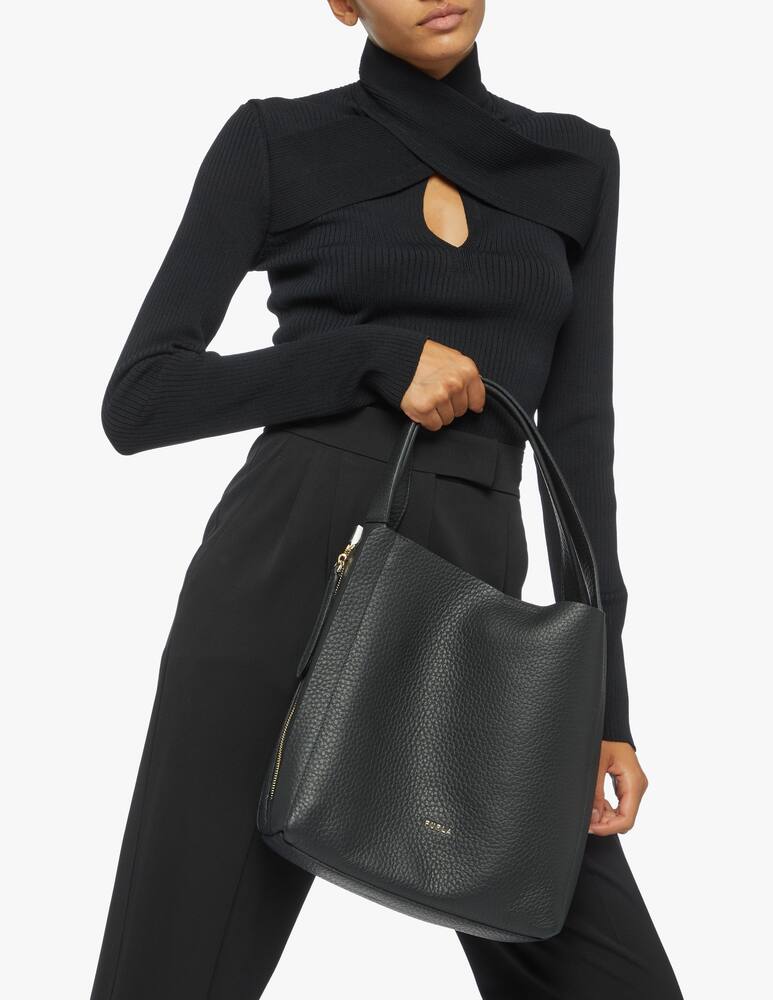 rinascente Furla Grace M Hobo Bag with Zip