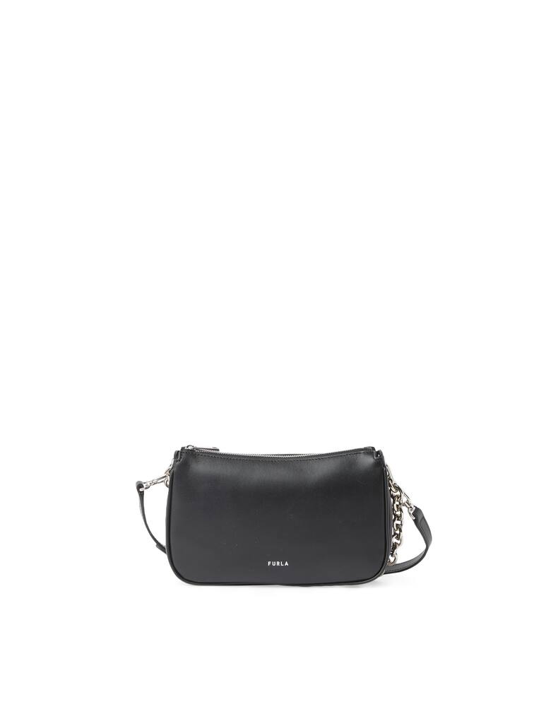 Furla Borsa a spalla in pelle Moon - nero - immagine 1 Furla Borsa a spalla in pelle Moon - nero - immagine 1