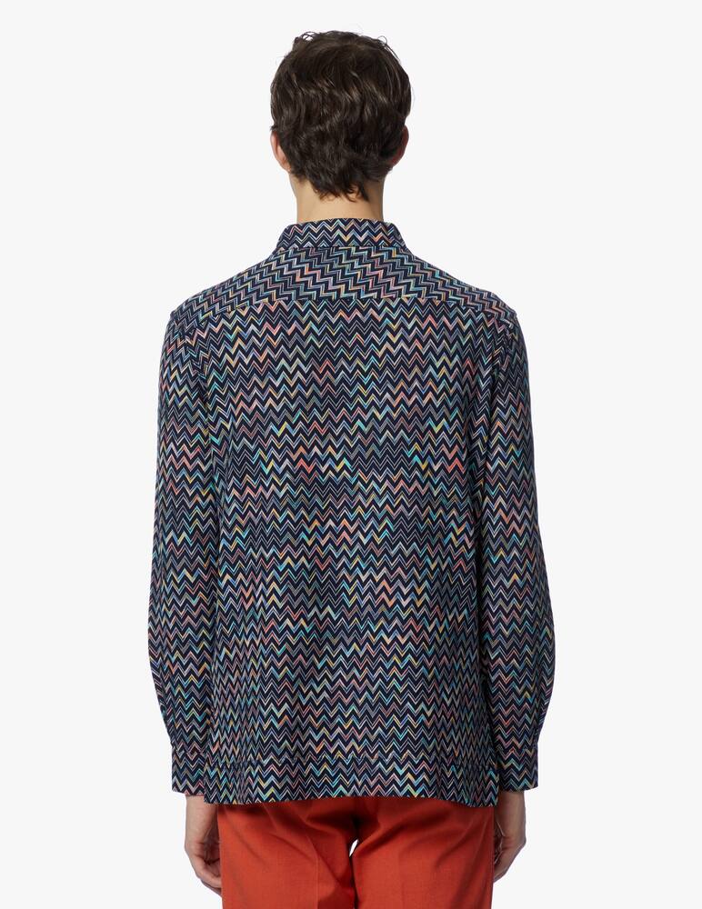 rinascente Missoni Camicia manica lunga in cotone micro fantasia 