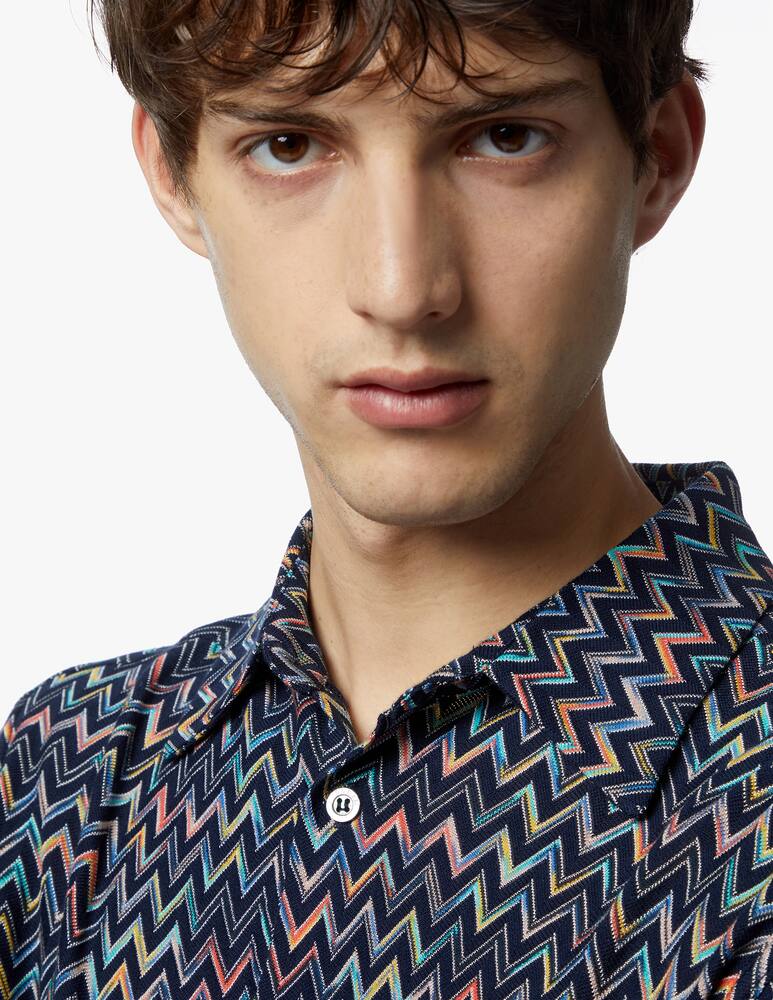 rinascente Missoni Camicia manica lunga in cotone micro fantasia 