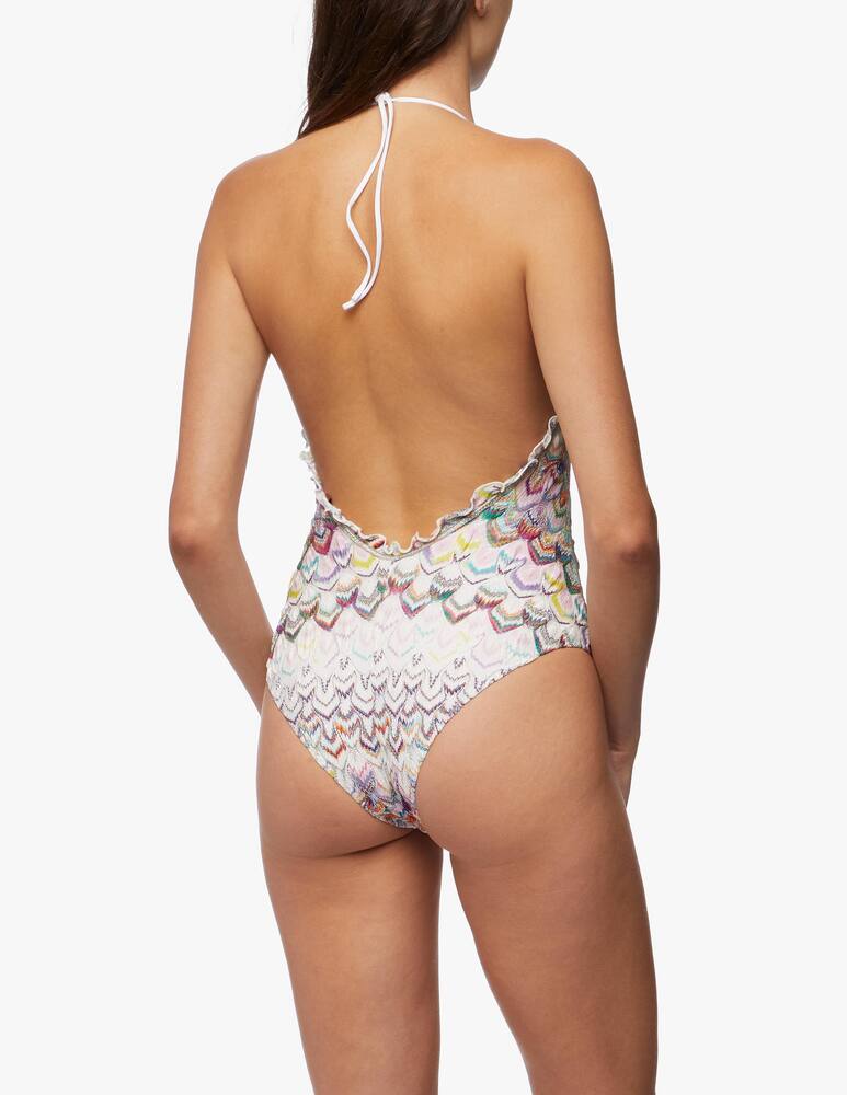 rinascente Missoni Costume intero con motivo geometrico