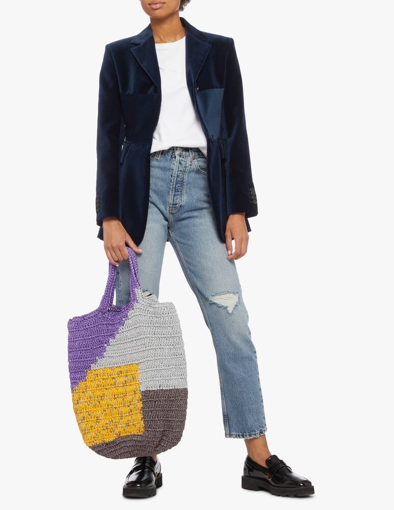 rinascente M Missoni Borsa tote intrecciato