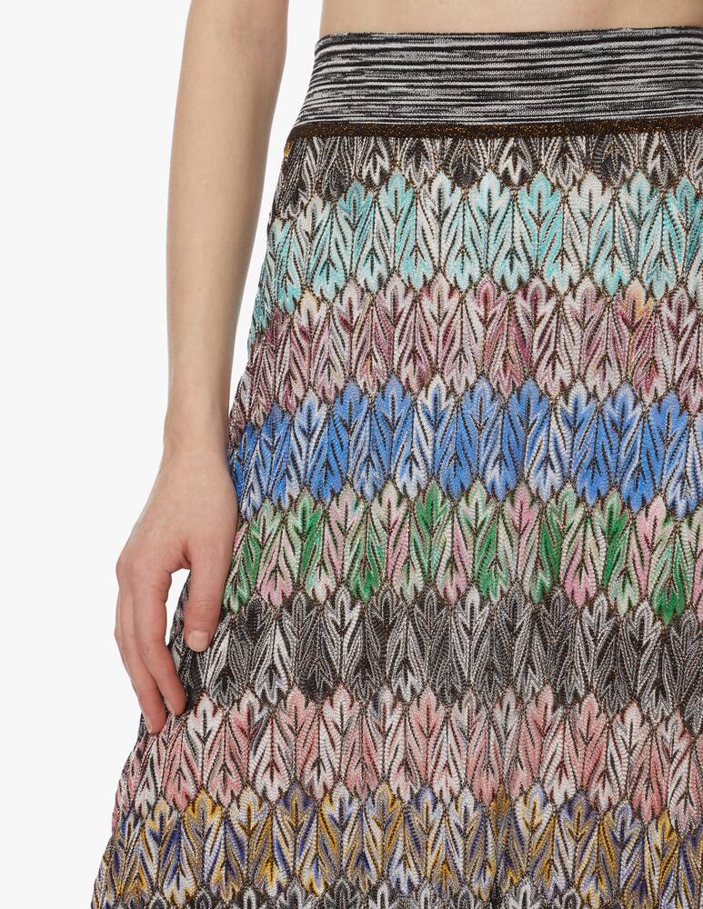 rinascente Missoni Gonna lunga a vita alta