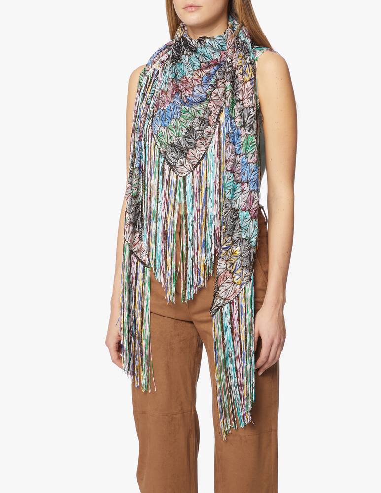Missoni Scarf with geometric pattern - picture 2 Missoni Scarf with geometric pattern - picture 2