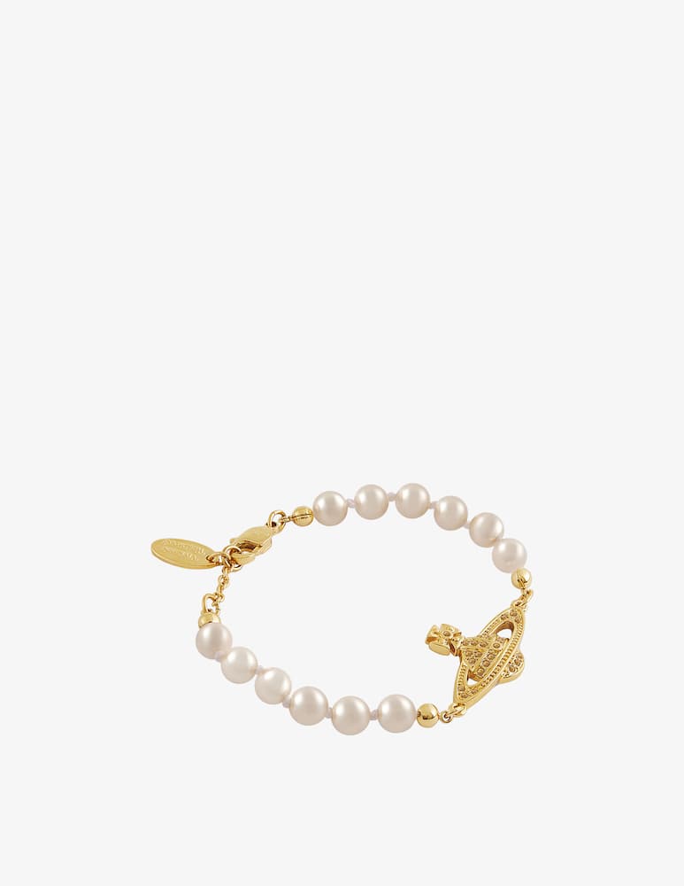 Vivienne Westwood Mini bracciale bassorilievo - immagine 2 Vivienne Westwood Mini bracciale bassorilievo - immagine 2