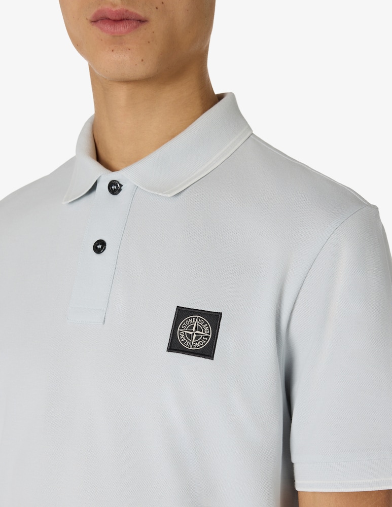 rinascente Stone Island Polo slim profilo piquet