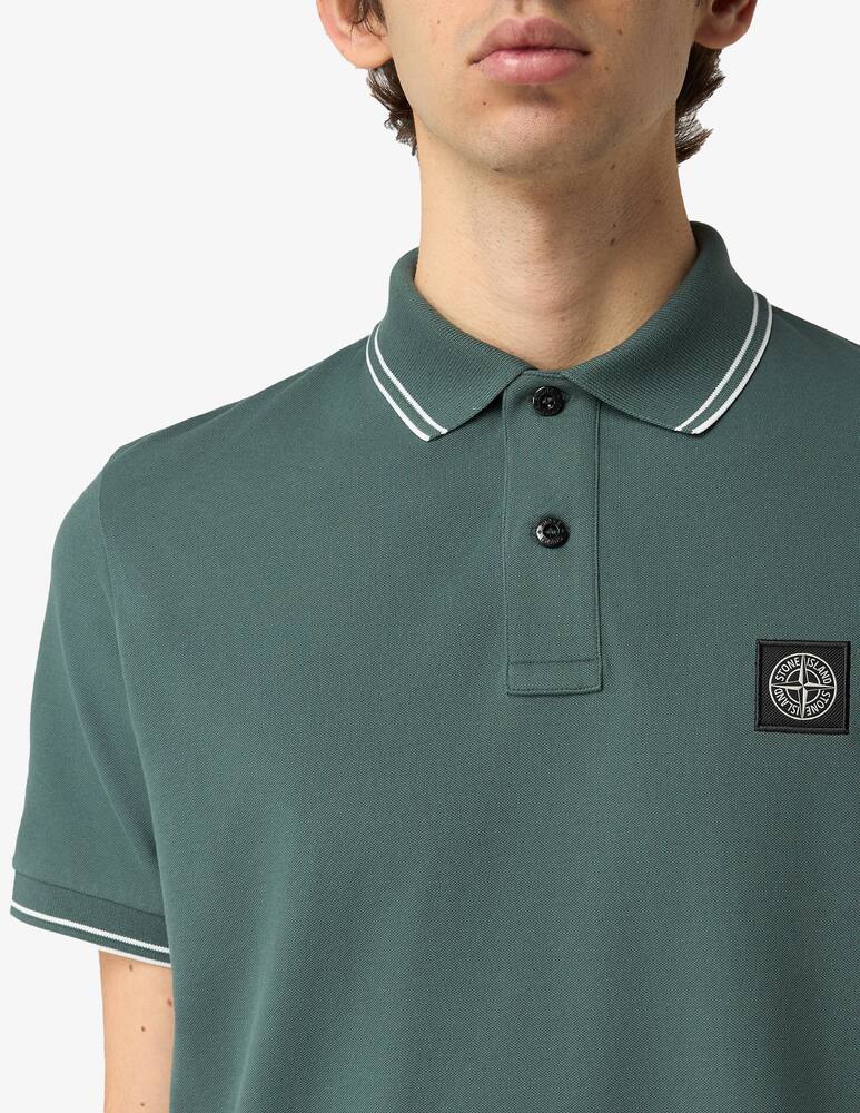 rinascente Stone Island Polo slim profili piquet