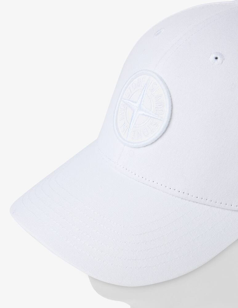 rinascente Stone Island Cappello canvas con logo
