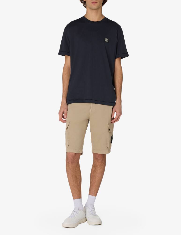 rinascente Stone Island T-shirt loghino patch