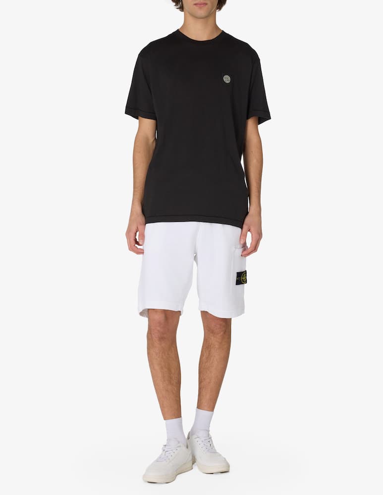 rinascente Stone Island T-shirt loghino patch slim