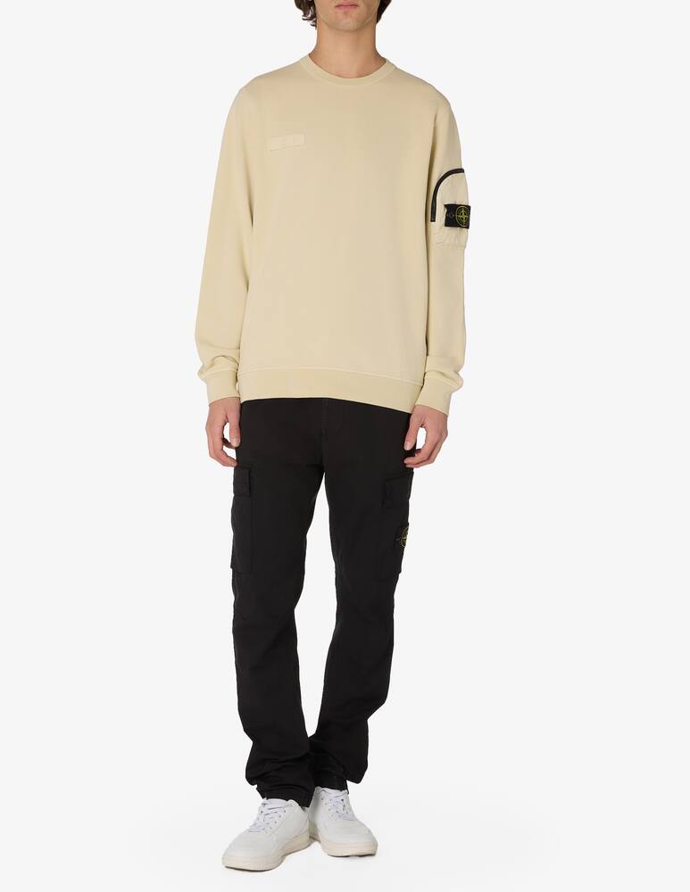 rinascente Stone Island Felpa tasca zip tonda