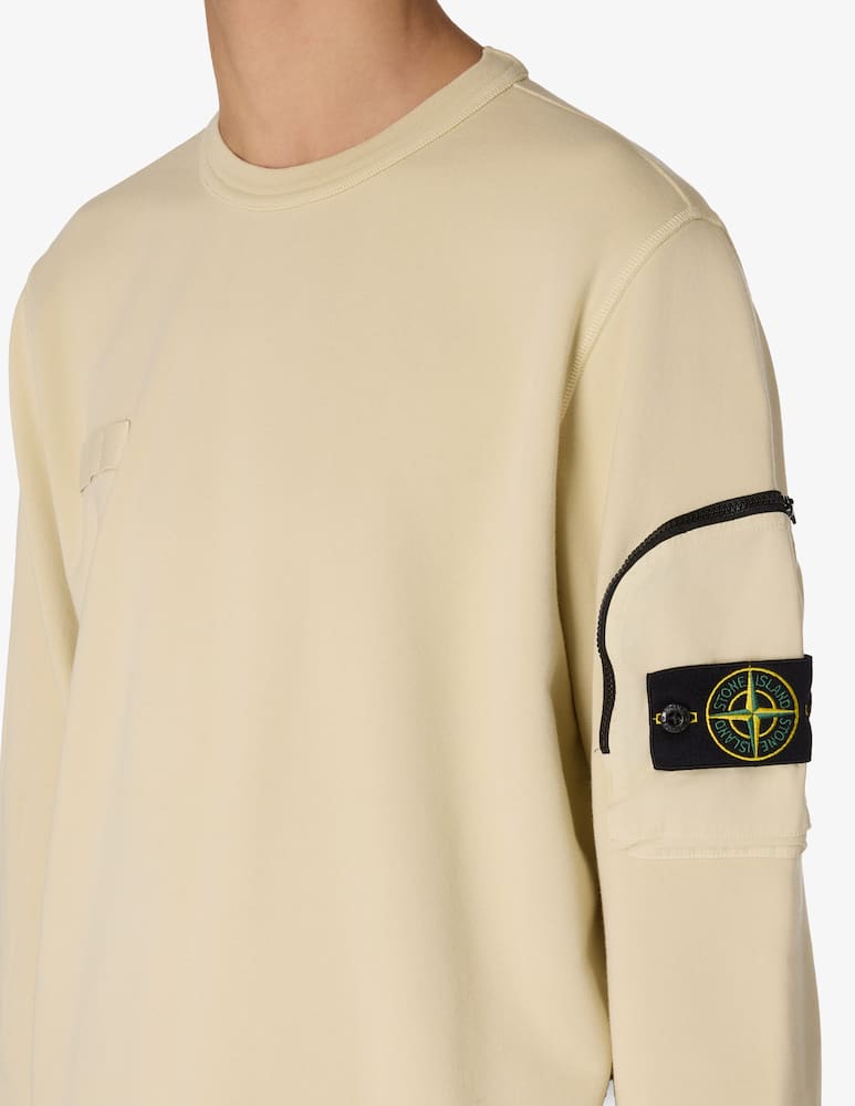 rinascente Stone Island Felpa tasca zip tonda