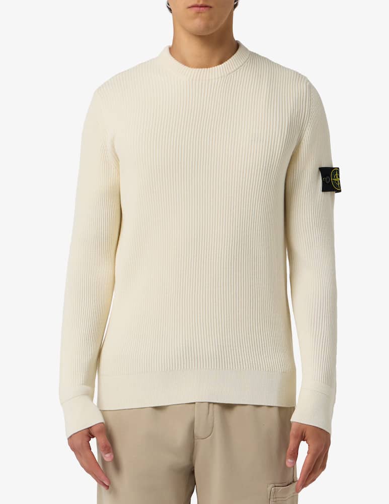 rinascente Stone Island Maglia a coste in lana