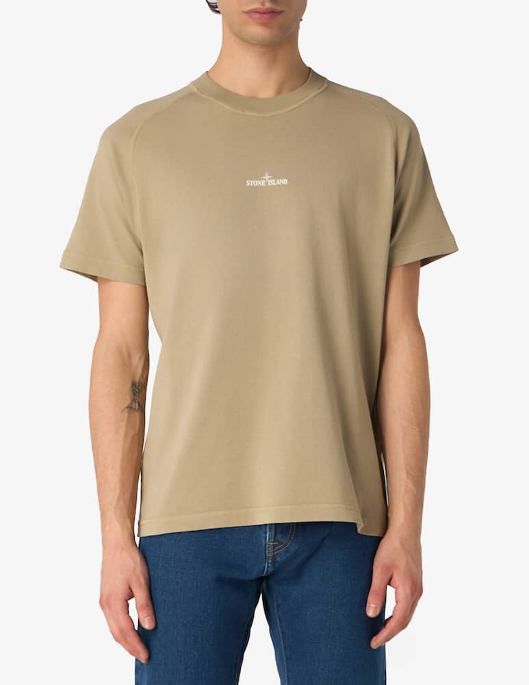 rinascente Stone Island Institutional logo t-shirt