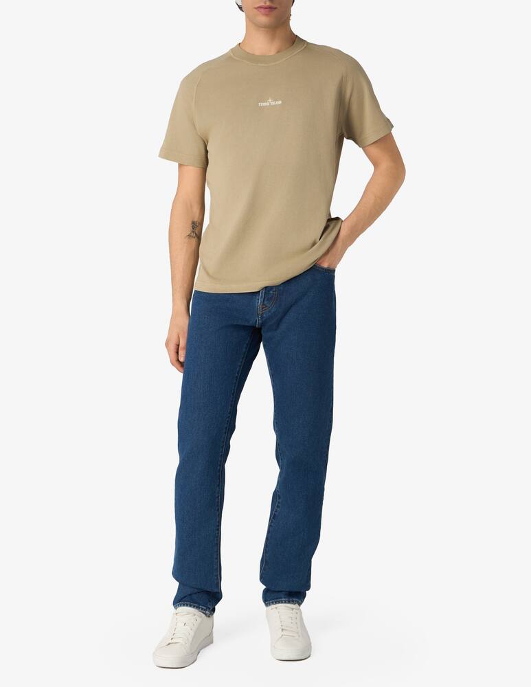 rinascente Stone Island Institutional logo t-shirt