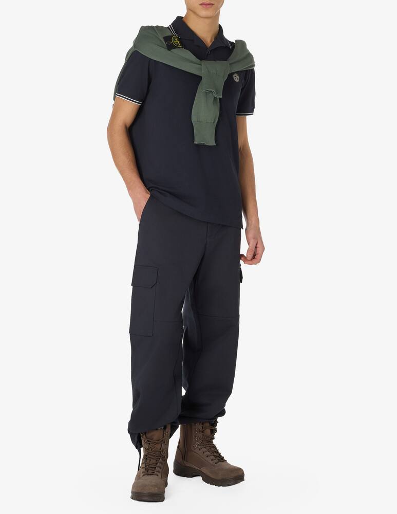 rinascente Stone Island Polo slim profili piquet