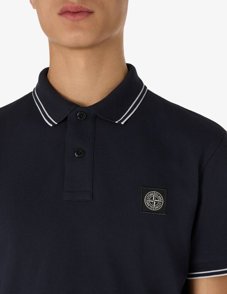 rinascente Stone Island Polo slim profili piquet