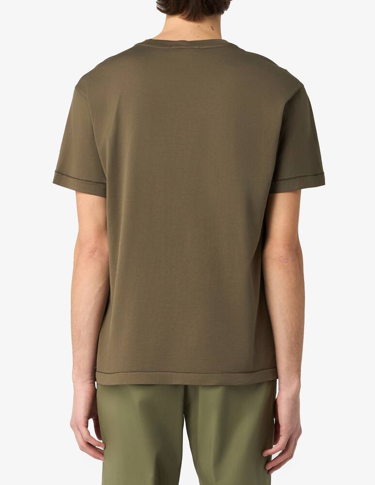 rinascente Stone Island T-shirt loghino patch slim