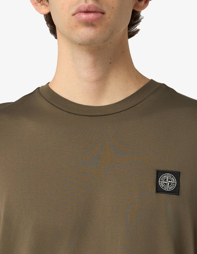 rinascente Stone Island T-shirt loghino patch slim