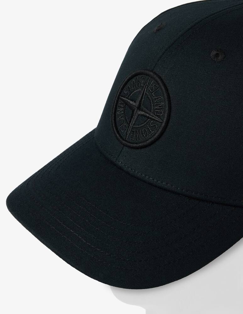 rinascente Stone Island Canvas logo cap