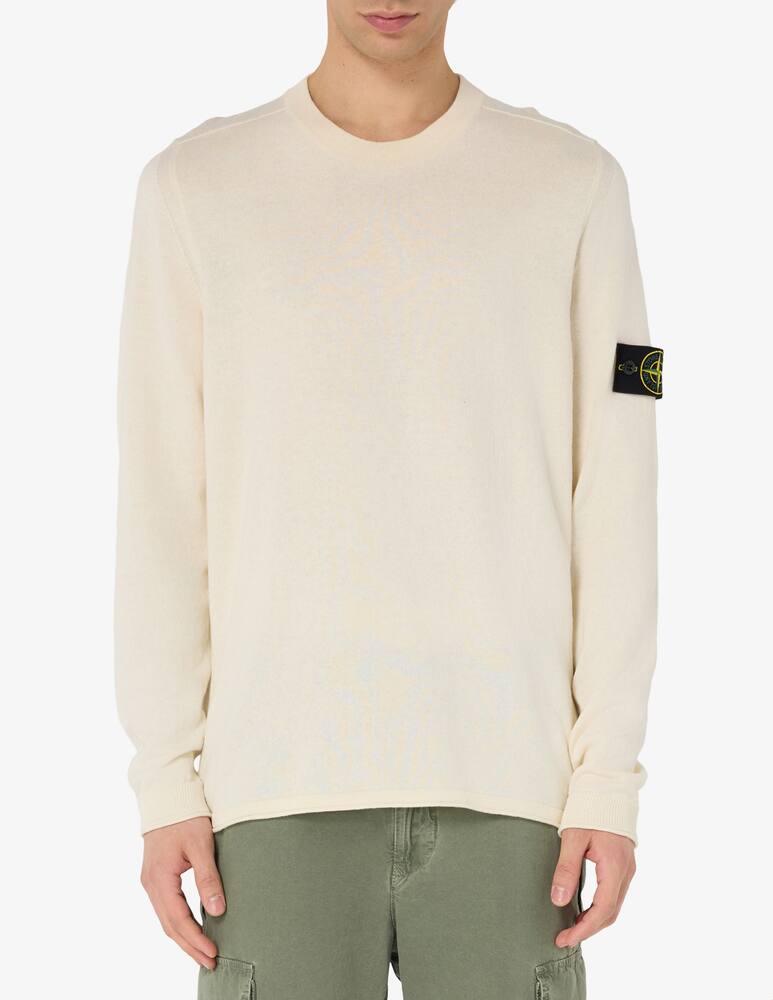 Stone Island Maglia maniche lunghe cotone - immagine 1 Stone Island Maglia maniche lunghe cotone - immagine 1