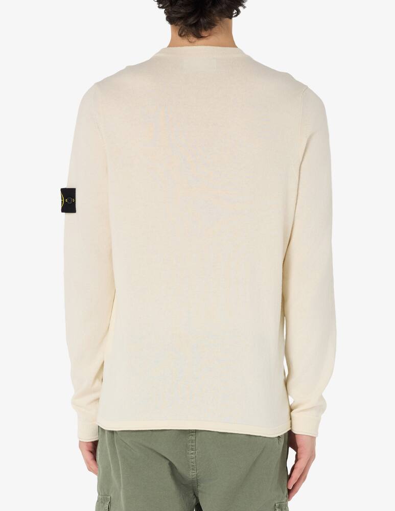 rinascente Stone Island Raw cotton crewneck jumper