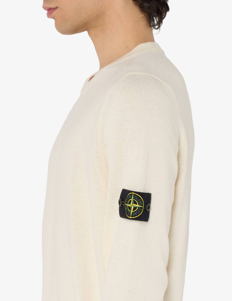 rinascente Stone Island Raw cotton crewneck jumper