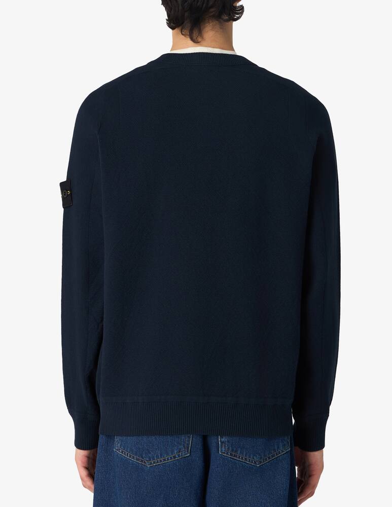 rinascente Stone Island Maglia cotone micro punto