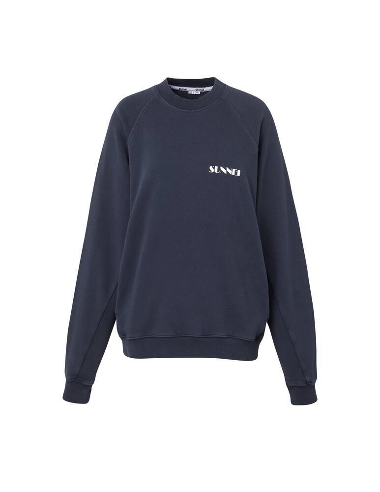 Sunnei Cotton sweater with small logo - picture 1 Sunnei Cotton sweater with small logo - picture 1