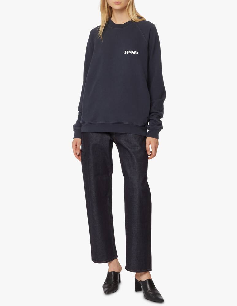 Sunnei Cotton sweater with small logo - picture 2 Sunnei Cotton sweater with small logo - picture 2