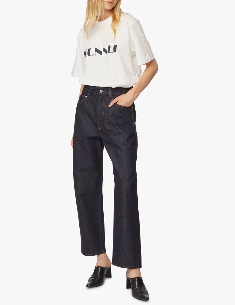 rinascente Sunnei Maglia a maniche corte con logo grande