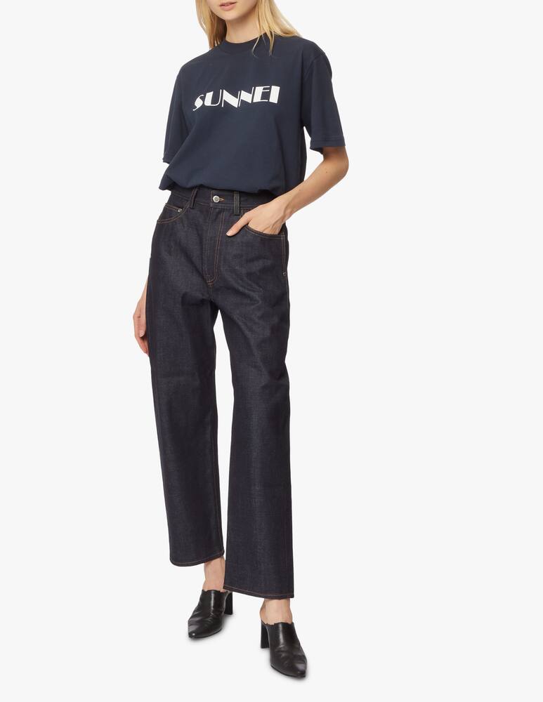 rinascente Sunnei Maglia a maniche corte con logo grande