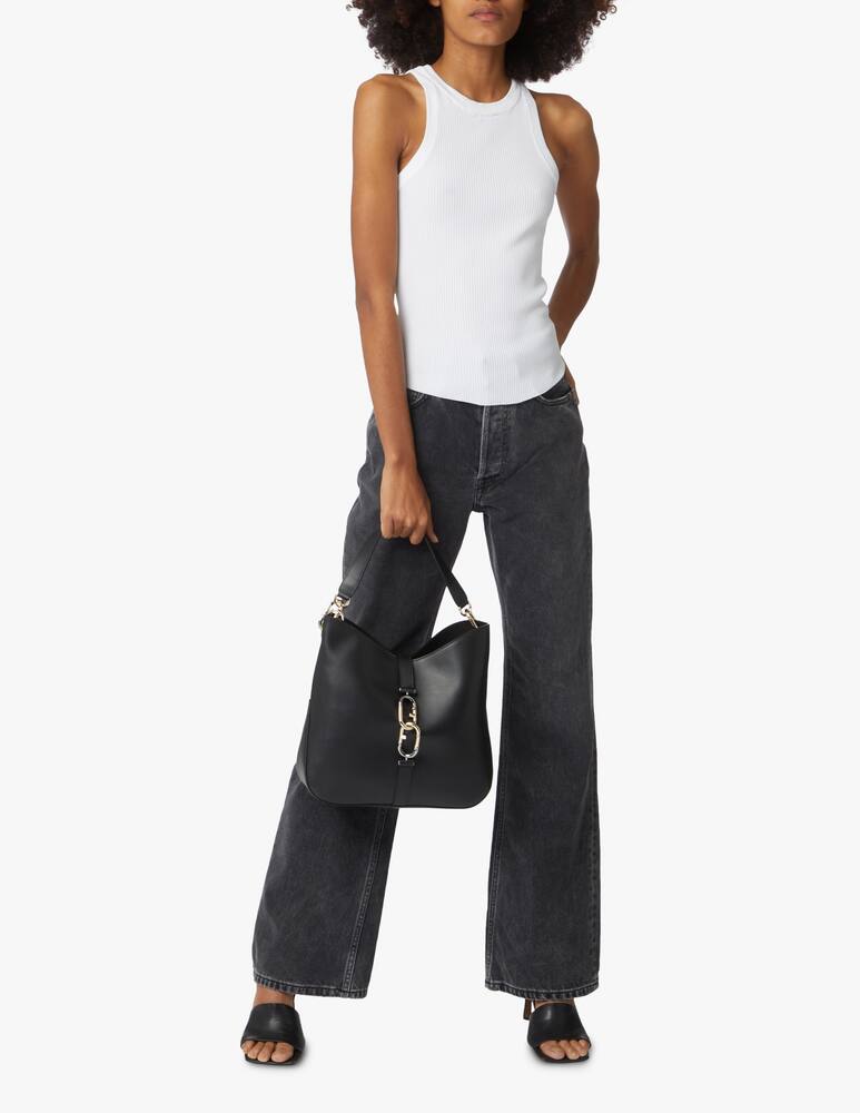 rinascente Furla Borsa a spalla Sirena Hobo M - nero