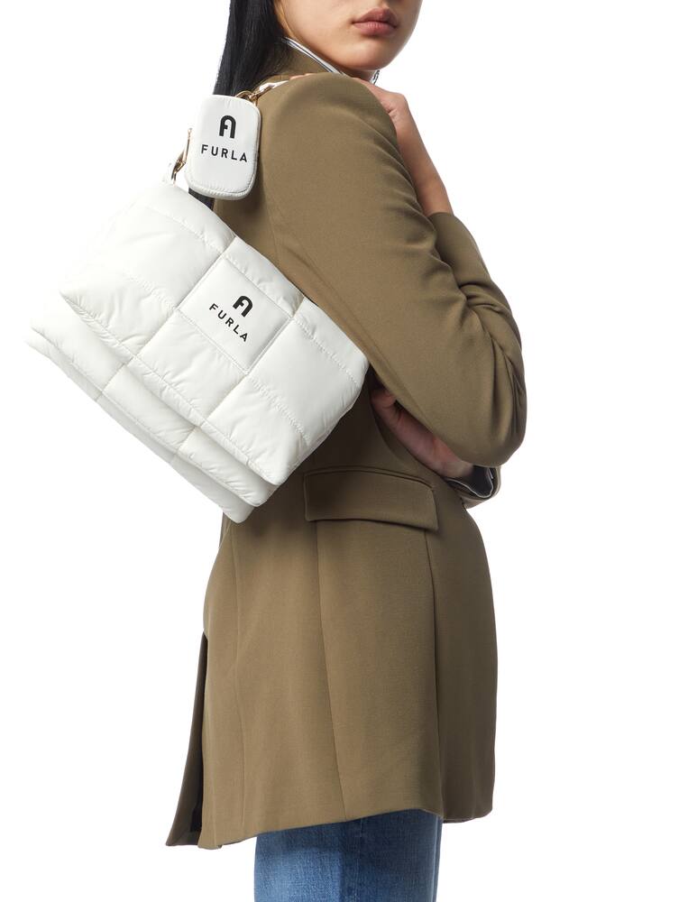 rinascente Furla Borsa a spalla Piuma - bianco