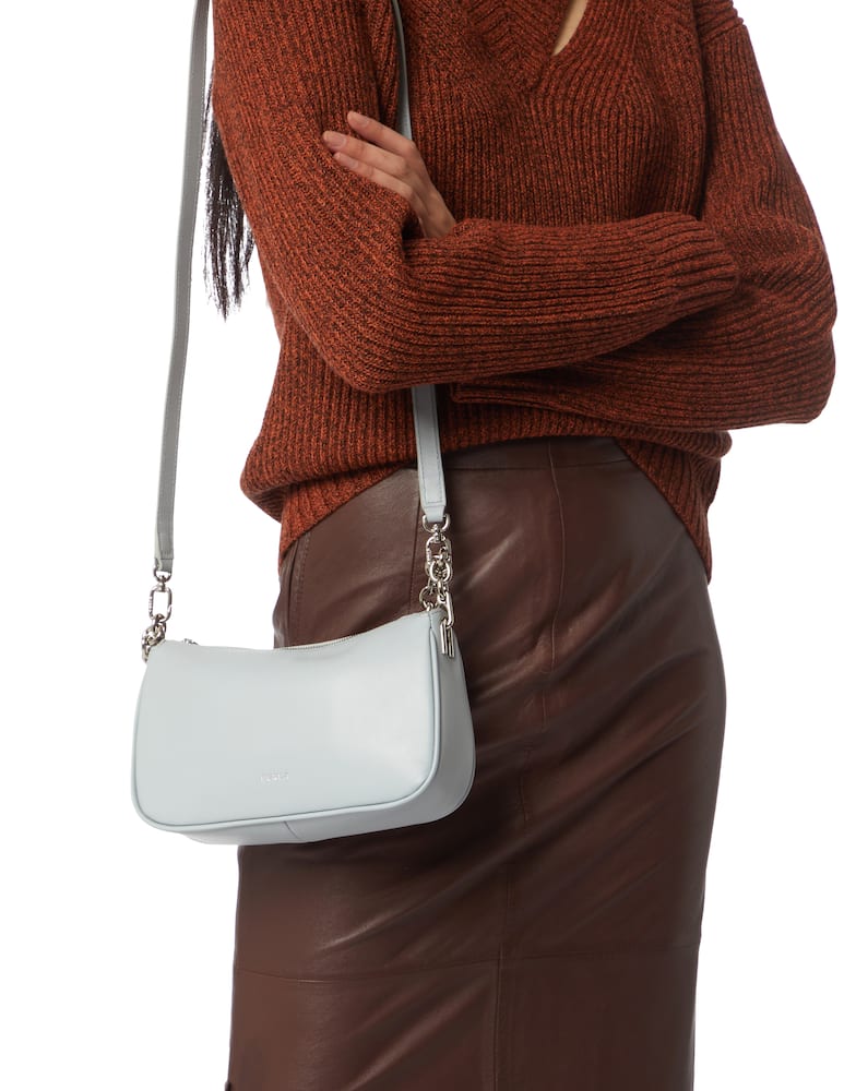 rinascente Furla Borsa a spalla Moon - grigio