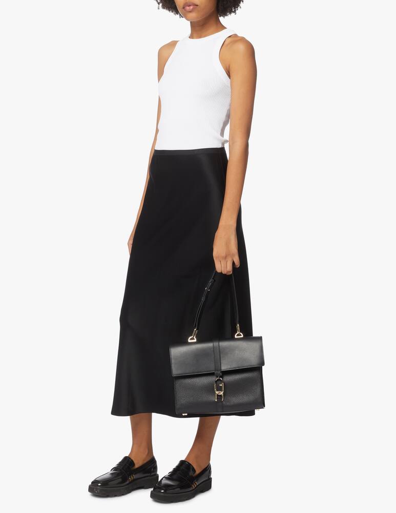 rinascente Furla Leather shoulder bag - black